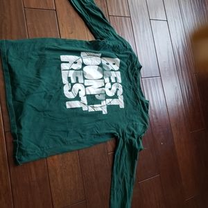 Boys Hunter Green Graphic Tshirt